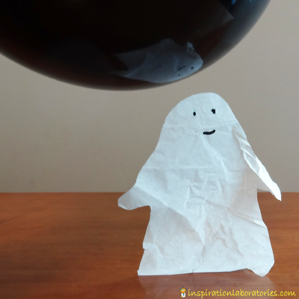Halloween Science: Static Electricity Dancing Ghost