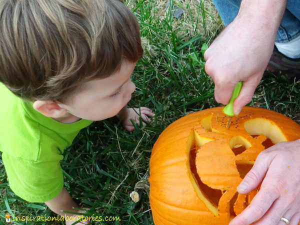 Pumpkin Carving with Kids with #PumpkinMastersKit