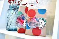 Gift Tags from Children's Art