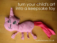 Keepsake Toy from Children's Art