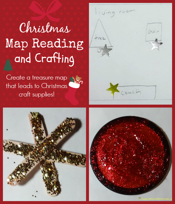 Christmas Map Reading and Crafting - Day 9 of our Christmas Science Advent Calendar