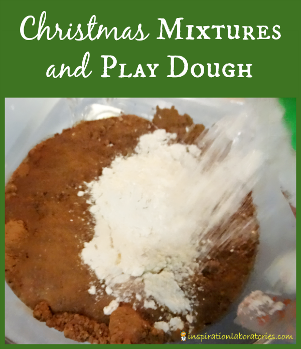 Christmas Mixtures and Play Dough - Day 21 of our Christmas Science Advent Calendar - Explore mixtures and create your own play dough.