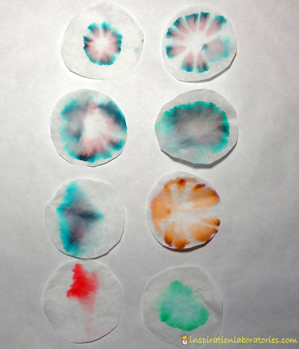 Chromatography Christmas Ornaments - Day 20 of our Christmas Science Advent Calendar