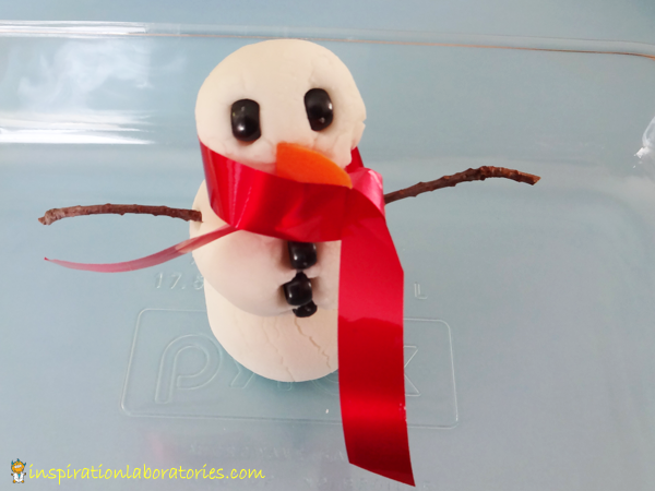 Fizzy Melting Snowman - Day 17 of our Christmas Science Advent Calendar