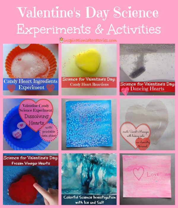 Valentine's Day Science Experiments & Activities