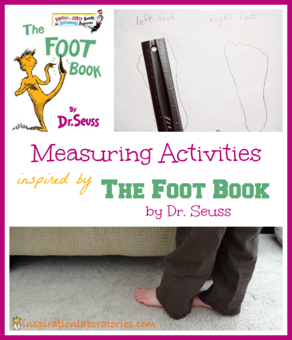 Measuring Activities Inspired by the Foot Book by Dr. Seuss
