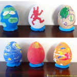 artist inspired eggs