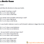 Build a Beetle Drawing Game Inspired by Beetle Bop by Denise Fleming