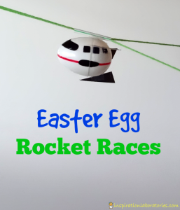 Easter Egg Rocket Races - Create Easter egg rockets from plastic eggs. Then, race them two different ways: blast off to the sky or launch them back down to Earth.