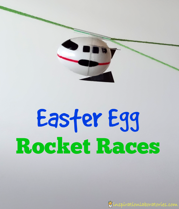 Easter Egg Rocket Race