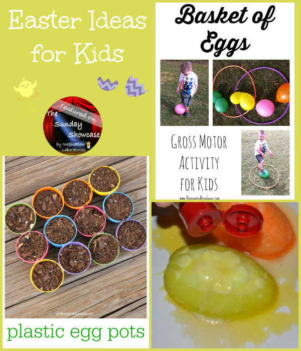 Easter Ideas for Kids Featured on the Sunday Showcase at Inspiration Laboratories