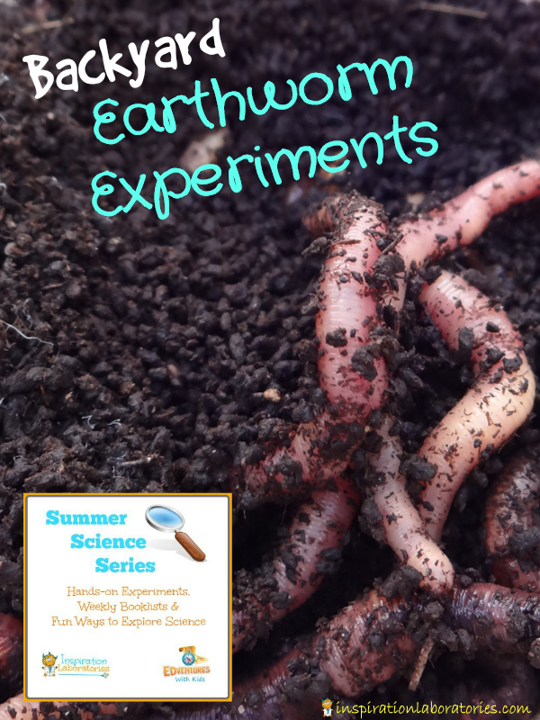 Backyard Earthworm Experiments Summer Science Series | Inspiration