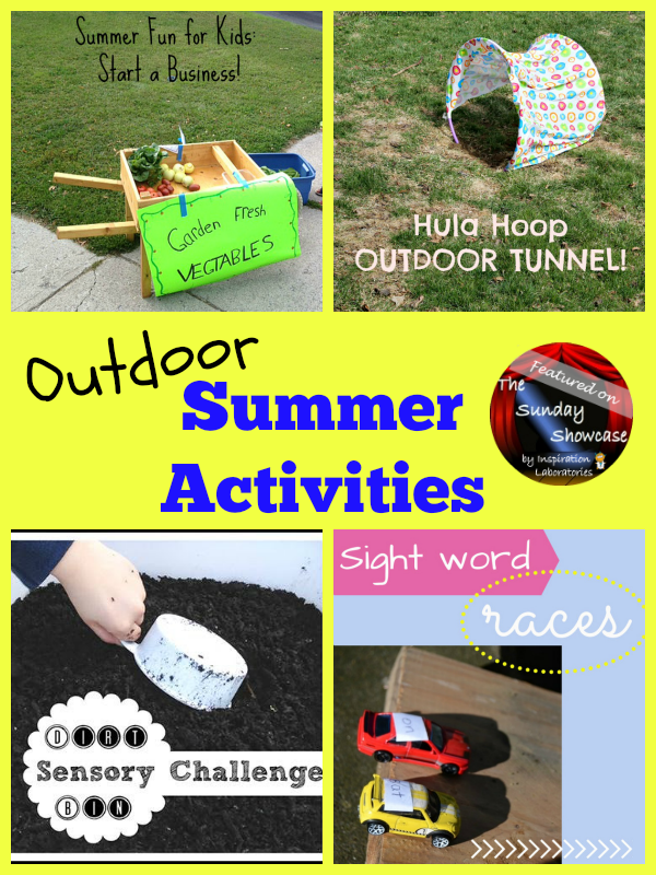 Outdoor Summer Activities Featured on the Sunday Showcase at Inspiration Laboratories