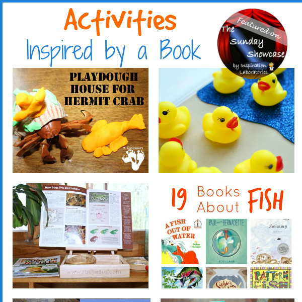 Activities Inspired by a Book Featured on the Sunday Showcase at Inspiration Laboratories