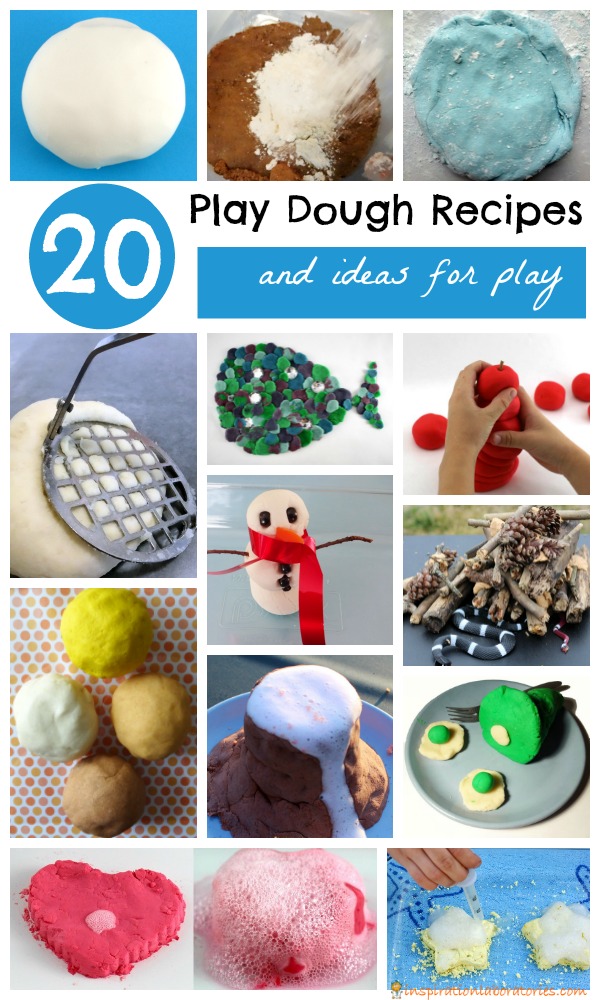 Play dough recipes and ideas for play