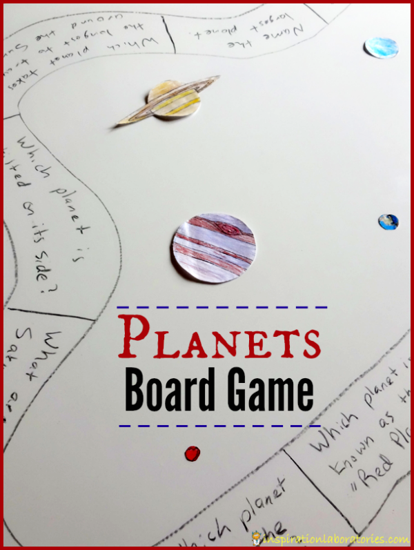 How to make a board game: fun learning activity for kids - The