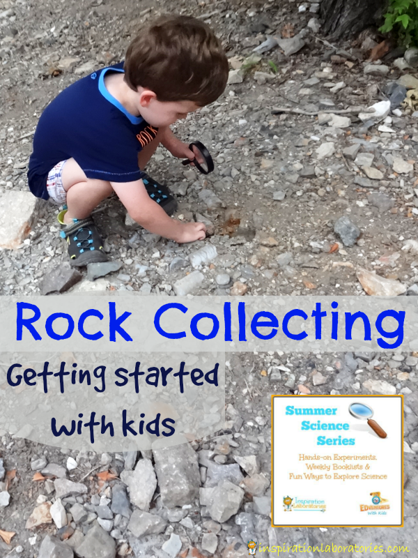 Go Rock Collecting with Kids - Read books about it and head outside to start your own collection!
