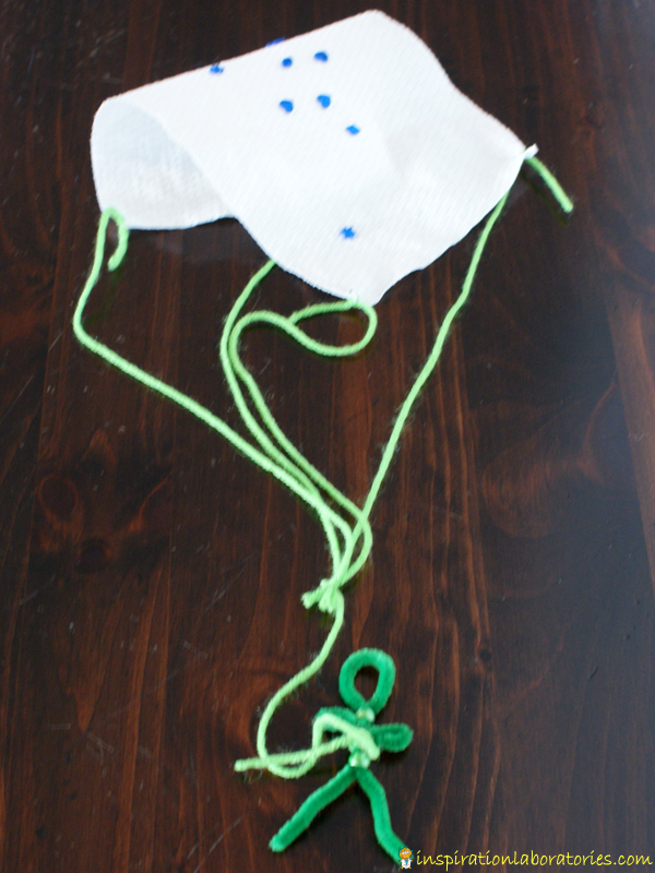 Make a Paper Towel Parachute