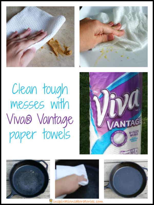Clean tough messes with Viva Vantage