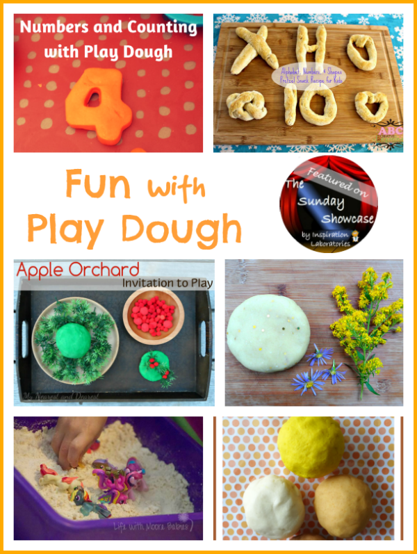 Play Dough Fun Featured on the Sunday Showcase at Inspiration Laboratories
