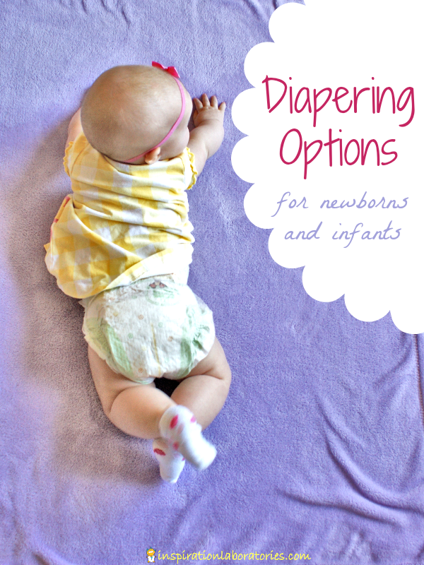 Diapering Options for Newborns and Infants