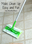 Make Clean Up Easy and Fun – It’s the #SwifferEffect {sponsored by Swiffer}