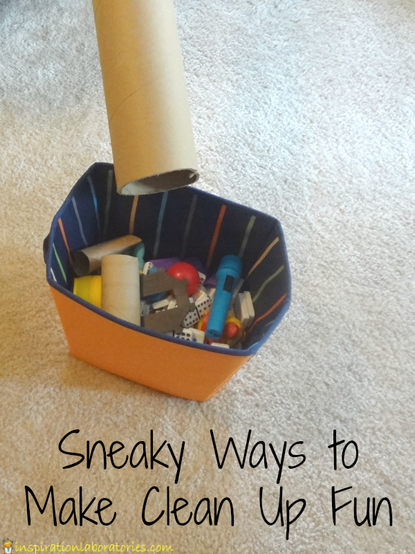Sneaky Ways to Make Clean Up Fun