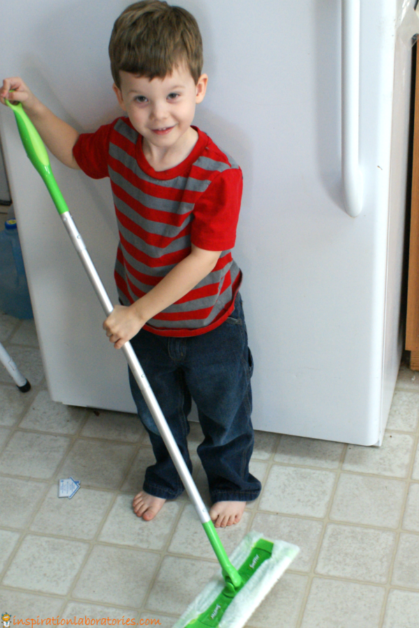 Kids Can Help Clean {and It Can Be Fun}