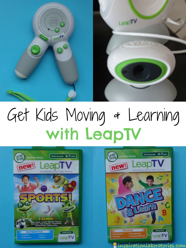 Get Kids Moving and Learning with LeapTV #sponsored