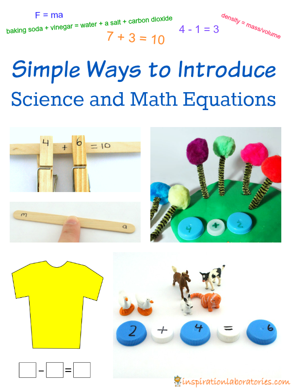 Simple Ways to Introduce Science and Math Equations