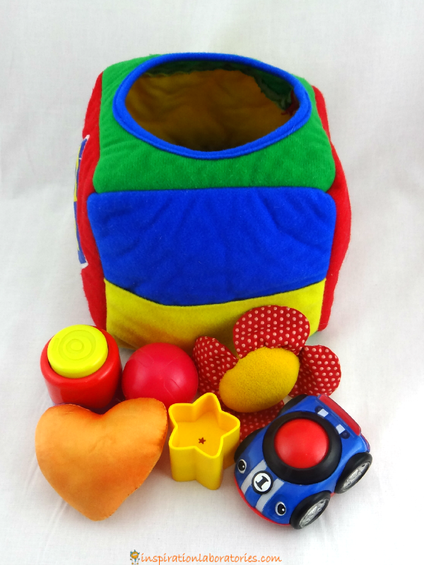 Discovery Box for Babies - simple sensory play and learning game