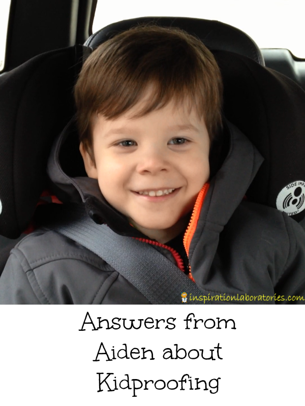 Aiden answers questions about kidproofing.