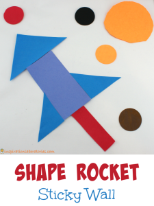 Shape Rocket Sticky Wall