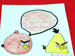 Angry Bird Valentines with Secret Messages | Inspiration Laboratories