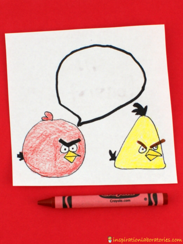 Angry Bird Valentines With Secret Messages Inspiration Laboratories