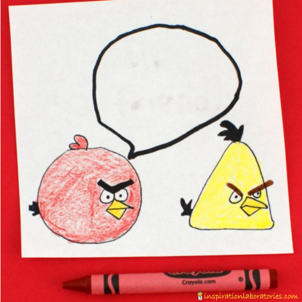 angry birds valentines