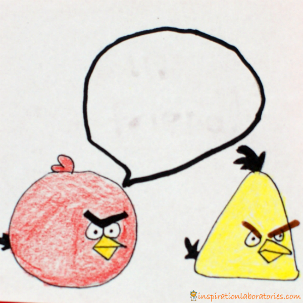 angry birds valentines with secret message