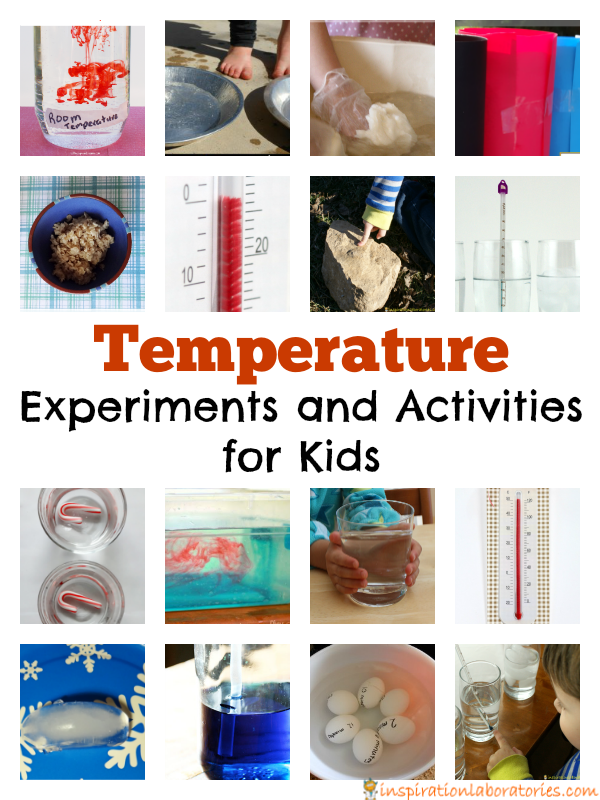Temperature Experiments and Activities for Kids