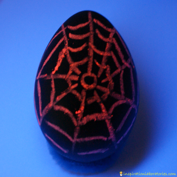pink spiderweb egg