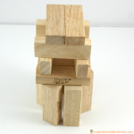 Build with Jenga blocks