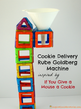 Cookie Delivery Rube Goldberg Machine inspired by If You Give a Mouse a Cookie