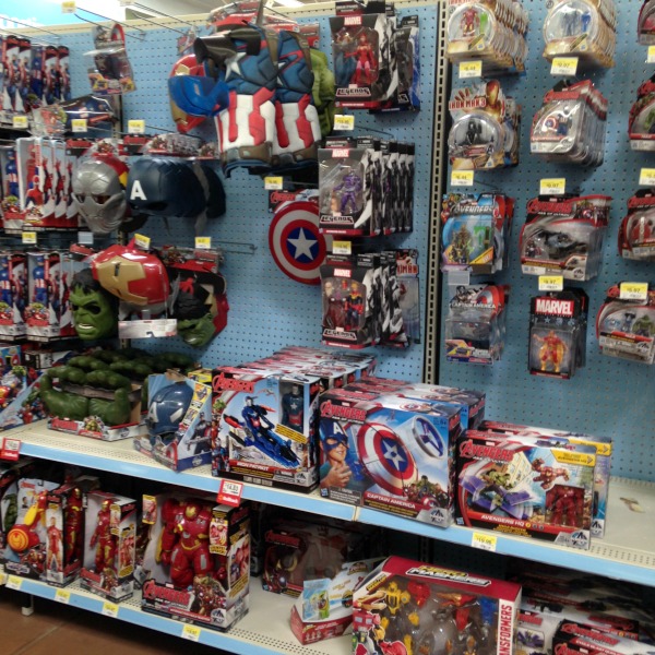 The Avengers in store