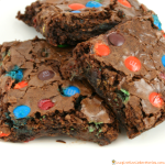 M&M’s® Dark Chocolate Brownies Recipe