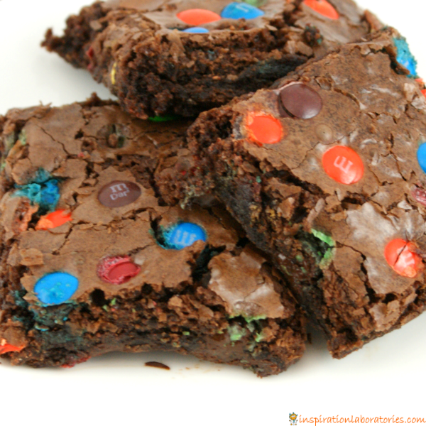 M&M's® Dark Chocolate Brownies Recipe