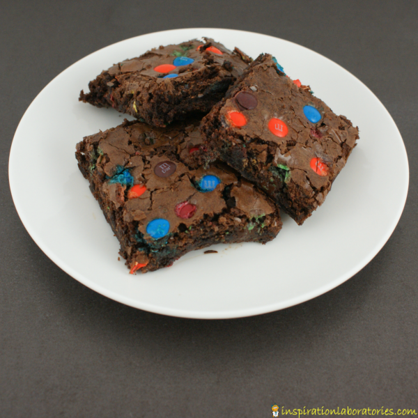 M&M's® Dark Chocolate Brownies Recipe