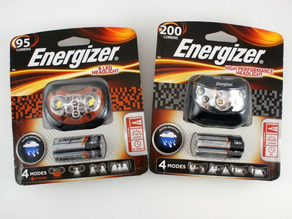 Energizer headlights
