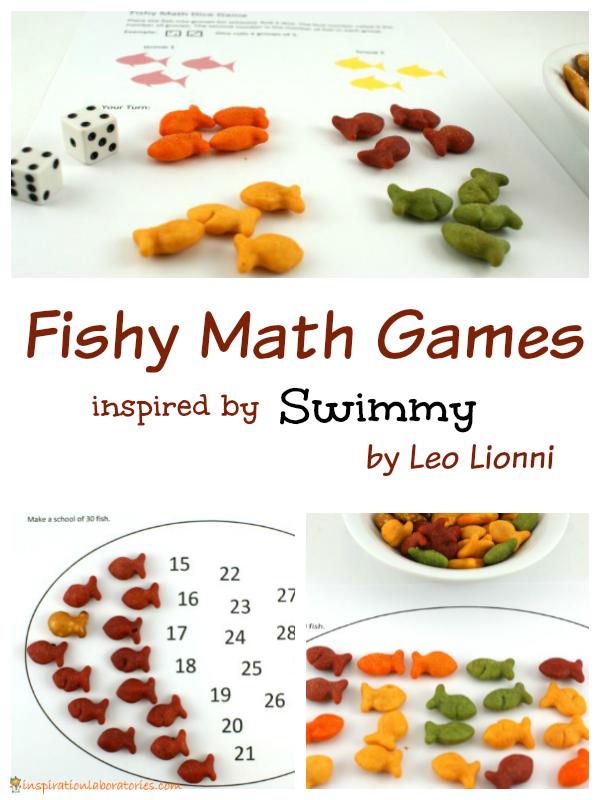 Fishy Math Games Inspired by Swimmy by Leo Lionni