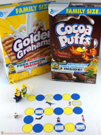 Minions Math Game sponsored by General Mills and Walmart
