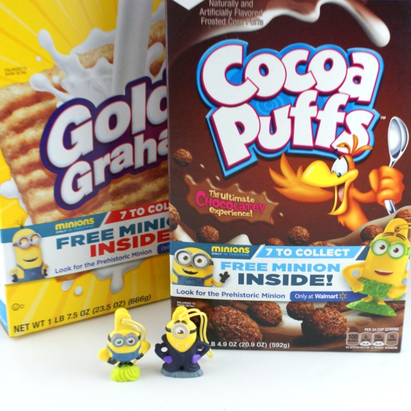 Find #The7thMinion in specially marked boxes of General Mills cereal only at Walmart