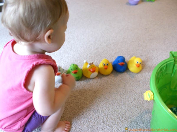 Counting ducks toddler game